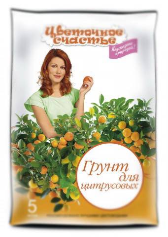 Грунт Цветочное счастье для цитрусовых 5л (5) Фаско Интернет магазин ross-agro.ru